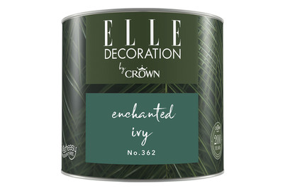 Image of Elle Decoration by Crown Premium Wandfarbe Matt Enchanted Ivy No. 362 0.125L