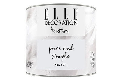 Image of Elle Decoration by Crown Premium Wandfarbe Matt Pure & Simple No. 601 0.125L bei JUMBO