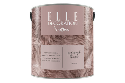 Image of Elle Decoration by Crown Premium Wandfarbe Matt Personal Touch No. 429 2.500L
