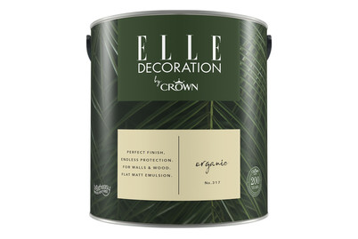 Image of Elle Decoration by Crown Premium Wandfarbe Matt Organic No. 317 2.500L