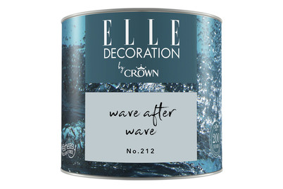 Image of Elle Decoration by Crown Premium Wandfarbe Matt Wave after Wave No. 212 0.125L bei JUMBO