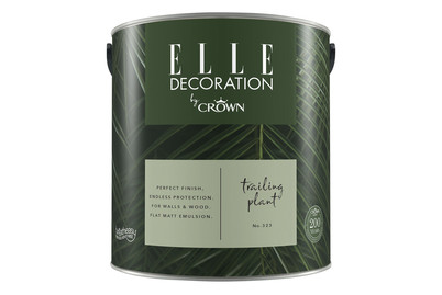 Image of Elle Decoration by Crown Premium Wandfarbe Matt Trailing Plant No. 323 2.500L