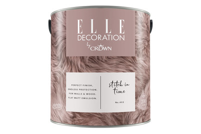 Image of Elle Decoration by Crown Premium Wandfarbe Matt Stitch In Time No. 402 2.500L