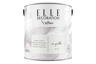 Image of Elle Decoration by Crown Premium Wandfarbe Matt So Gentle No. 611 2.500L