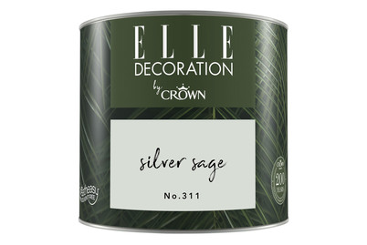 Image of Elle Decoration by Crown Premium Wandfarbe Matt Silver Sage No. 311 0.125L bei JUMBO
