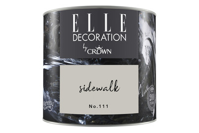 Image of Elle Decoration by Crown Premium Wandfarbe Matt Sidewalk No. 111 0.125L bei JUMBO