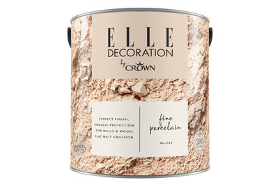Image of Elle Decoration by Crown Premium Wandfarbe Matt Fine Porcelain No.506 2.500L bei JUMBO