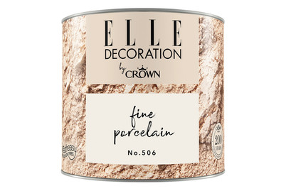 Image of Elle Decoration by Crown Premium Wandfarbe Matt Fine Porcelain No.506 0.125L