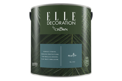 Image of Elle Decoration by Crown Premium Wandfarbe Matt Exotic No. 342 2.500L