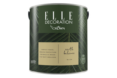 Image of Elle Decoration by Crown Premium Wandfarbe Matt Earth Balance No.328 2.500L bei JUMBO