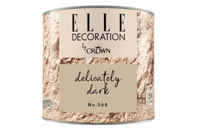 Image of Elle Decoration by Crown Premium Wandfarbe Matt Delicately Dark No. 568 0.125L bei JUMBO