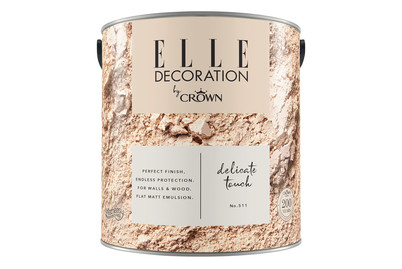 Image of Elle Decoration by Crown Premium Wandfarbe Matt Delicate Touch No. 511 2.500L