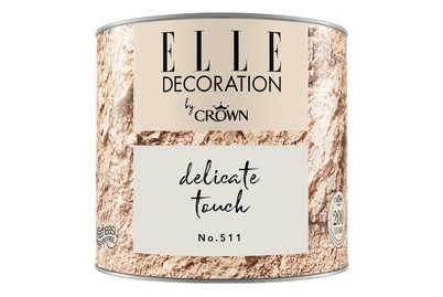 Image of Elle Decoration by Crown Premium Wandfarbe Matt Delicate Touch No. 511 0.125L