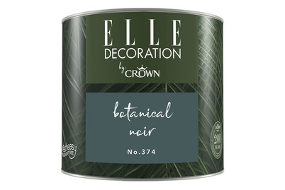 Image of Elle Decoration by Crown Premium Wandfarbe Matt Botanical Noir No. 374 0.125L bei JUMBO