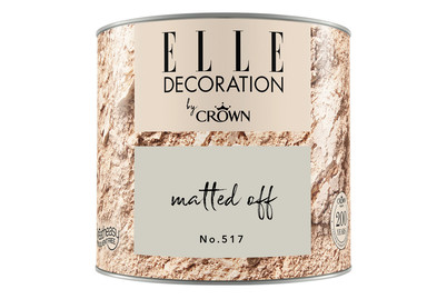 Image of Elle Decoration by Crown Premium Wandfarbe Matt Matted Off No. 517 0.125L
