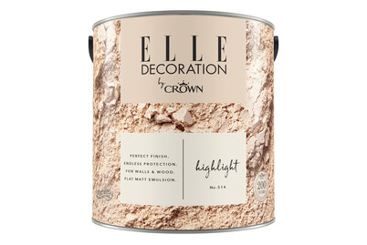 Image of Elle Decoration by Crown Premium Wandfarbe Matt Highlight No. 514 2.500L