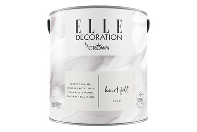 Image of Elle Decoration by Crown Premium Wandfarbe Matt Heart Felt No. 621 2.500L