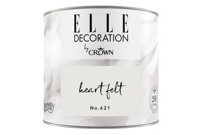 Image of Elle Decoration by Crown Premium Wandfarbe Matt Heart Felt No. 621 0.125L bei JUMBO