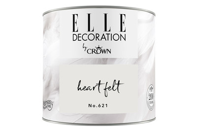 Image of Elle Decoration by Crown Premium Wandfarbe Matt Heart Felt No. 621 0.125L