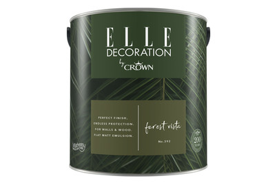 Image of Elle Decoration by Crown Premium Wandfarbe Matt Forest Vista No. 392 2.500L bei JUMBO