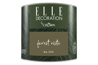 Image of Elle Decoration by Crown Premium Wandfarbe Matt Forest Vista No. 392 0.125L