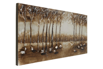 Image of Wandbild handgemalt Original Wood bei JUMBO