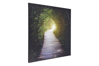 Image of Leinwandbild Canvas Chemin Foret bei JUMBO