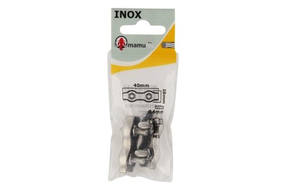 Image of Drahtseilklemme Duplex Inox 4mm 2St. bei JUMBO