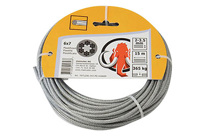 Image of Drahtseil plastifiziert 2-3.5mm 15m bei JUMBO
