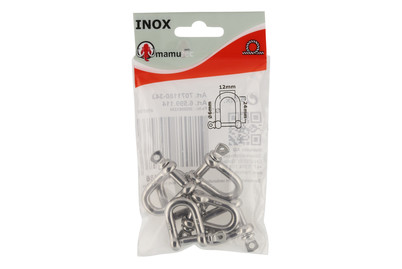 Image of Schäkel Inox gerade 6mm 6St. bei JUMBO