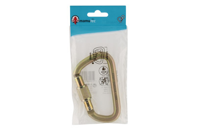 Image of Karabiner mit Sicherung Stahl 111 mm bei JUMBO