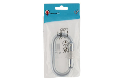 Image of Karabiner mit Sicherung Stahl 107 mm bei JUMBO