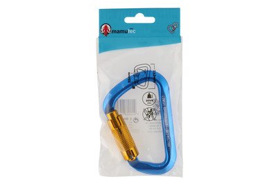 Image of Karabiner Aluminium 112 mm blau bei JUMBO
