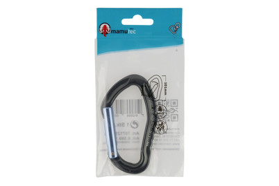 Image of Karabiner Aluminium 101 mm grau bei JUMBO