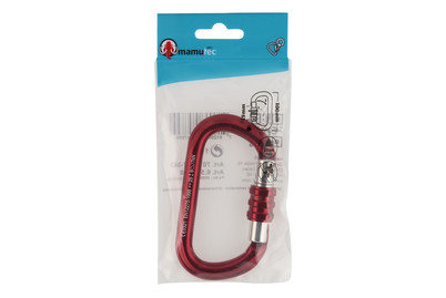 Image of Karabiner Aluminium 100 mm rot bei JUMBO