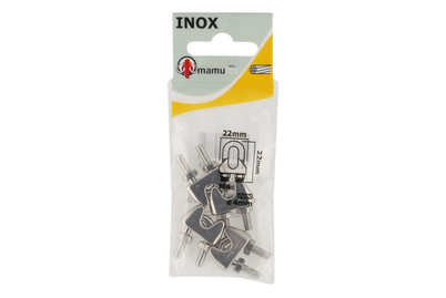 Image of Seilklemme Inox 4mm 4St. bei JUMBO