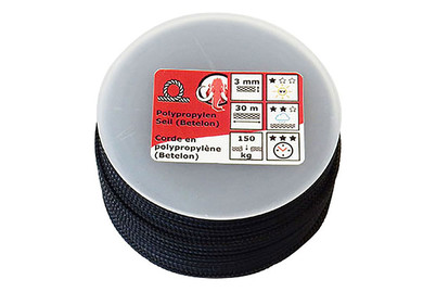 Image of Seil Polypropylen 3mm 30m schwarz bei JUMBO