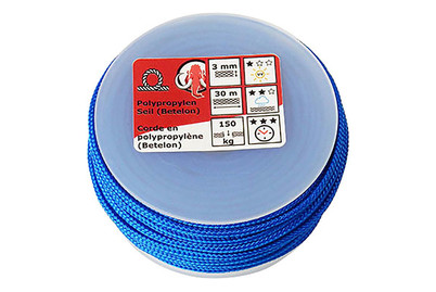 Image of Seil Polypropylen 3mm 30m blau bei JUMBO