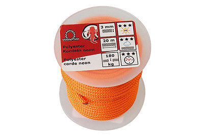 Image of Seil Polyester 3mm 20m orange bei JUMBO