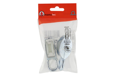 Image of Blockseilrolle 1fach verzinkt 8mm 2St. bei JUMBO