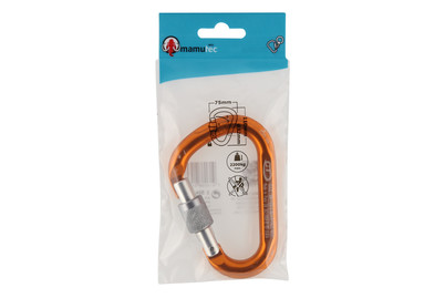 Image of Karabiner Aluminium 110mm orange bei JUMBO