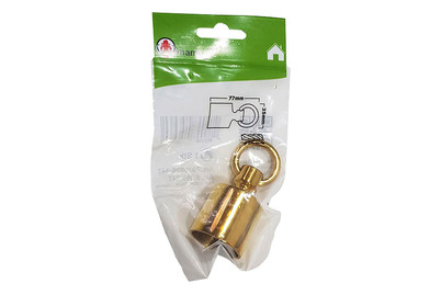 Image of Seilendkappe mit Ring Messing bei JUMBO