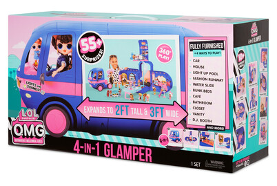 Image of L.o.l. Surprise 4-in-1 Glamper Electric Blue bei JUMBO