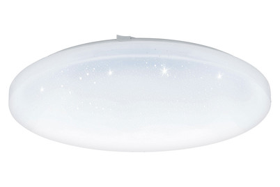 Image of Eglo LED-Deckenleuchte Frania-S Ø43 cm weiss/Kristalleffekt bei JUMBO