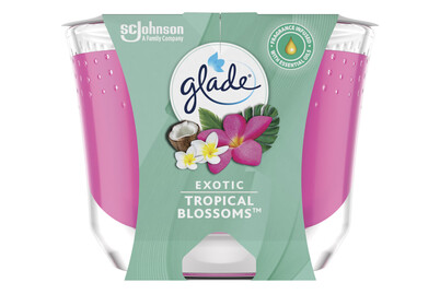 Image of Glade Duftkerze Tropical Blossom gross