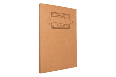 Image of Handlettering Übungsblock A4 weiss braun schwarz bei JUMBO