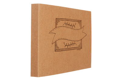 Image of Handlettering Übungsblock A6 weiss braun schwarz bei JUMBO