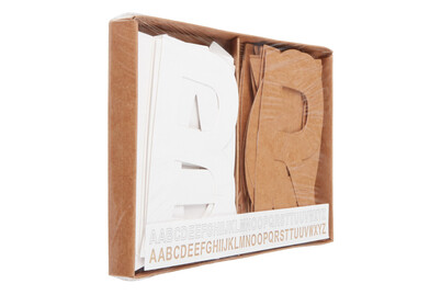 Image of Pappbuchstaben 2 x 32 Stk. bei JUMBO