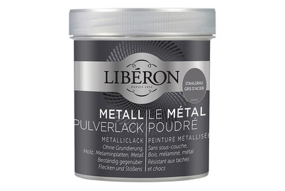 Image of Metall-Effekt pulver stahlgrau 0.5 l bei JUMBO