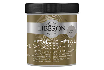 Image of Metall-Effekt seidenmatt silber 0.5 l bei JUMBO